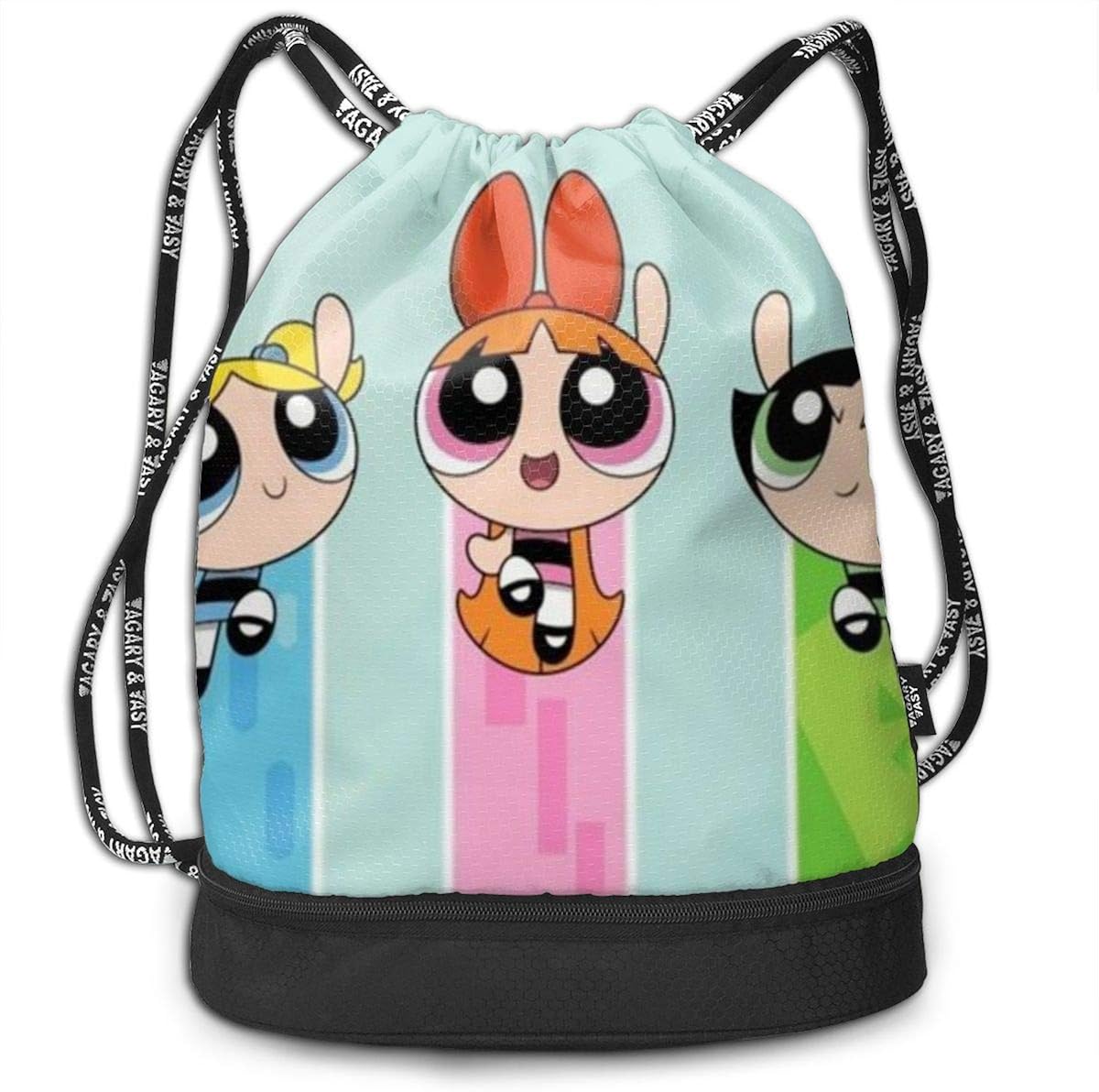 Tigger Hug Friends Drawstring Bag Gym Lightweight Bundle Backpack For Men Women Kids School Gym Travel