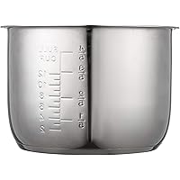 "GJS Gourmet Stainless Steel Inner Pot Compatible with 6 Quart Power Cooker XL, PPC770, PPC770-1, PPC771, PRO, WAL1…