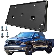 Dodge Charger Front License Plate Bracket New Front License Plate Bracket Fits Ram 1500 2013-2018 68141642AA CH1068128 Bracket Replacement Dodge Charger Front License Plate Bracket New Front License Plate Bracket Fits Ram 1500 2013-2018 68141642AA CH1068128 Bracket Replacement