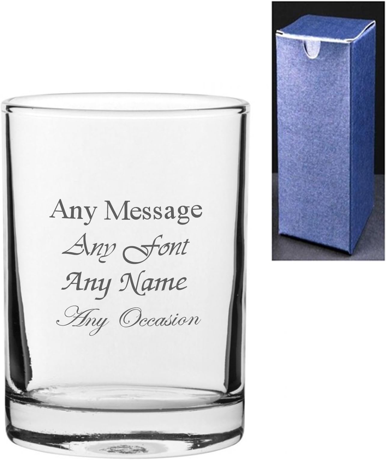 Personalised Engraved Hiball 6oz Whiskey Tumbler Glass Usher Best Man Wedding Gift
