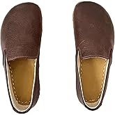 Grounding Shoes Women: Barefoot Leather Earthing Shoe - Bitter Brown