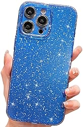 Finyosee Compatible with iPhone 15 Pro Glitter Neon