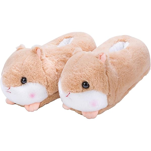 JadeRich Women's Cartoon Animal Plush Mop Slippers - Fleece Lined, Memory Foam, Anti-Skid, Indoor Shoes