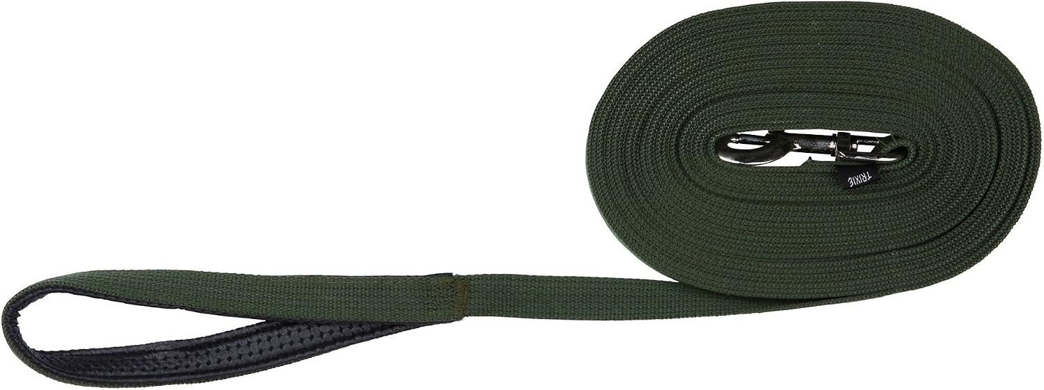 TRIXIE tow leash M-L, 393.70 inches, 0.79 inches in black - long dog lead for training and outdoor - for medium to large dogs - 19911 - Image 4