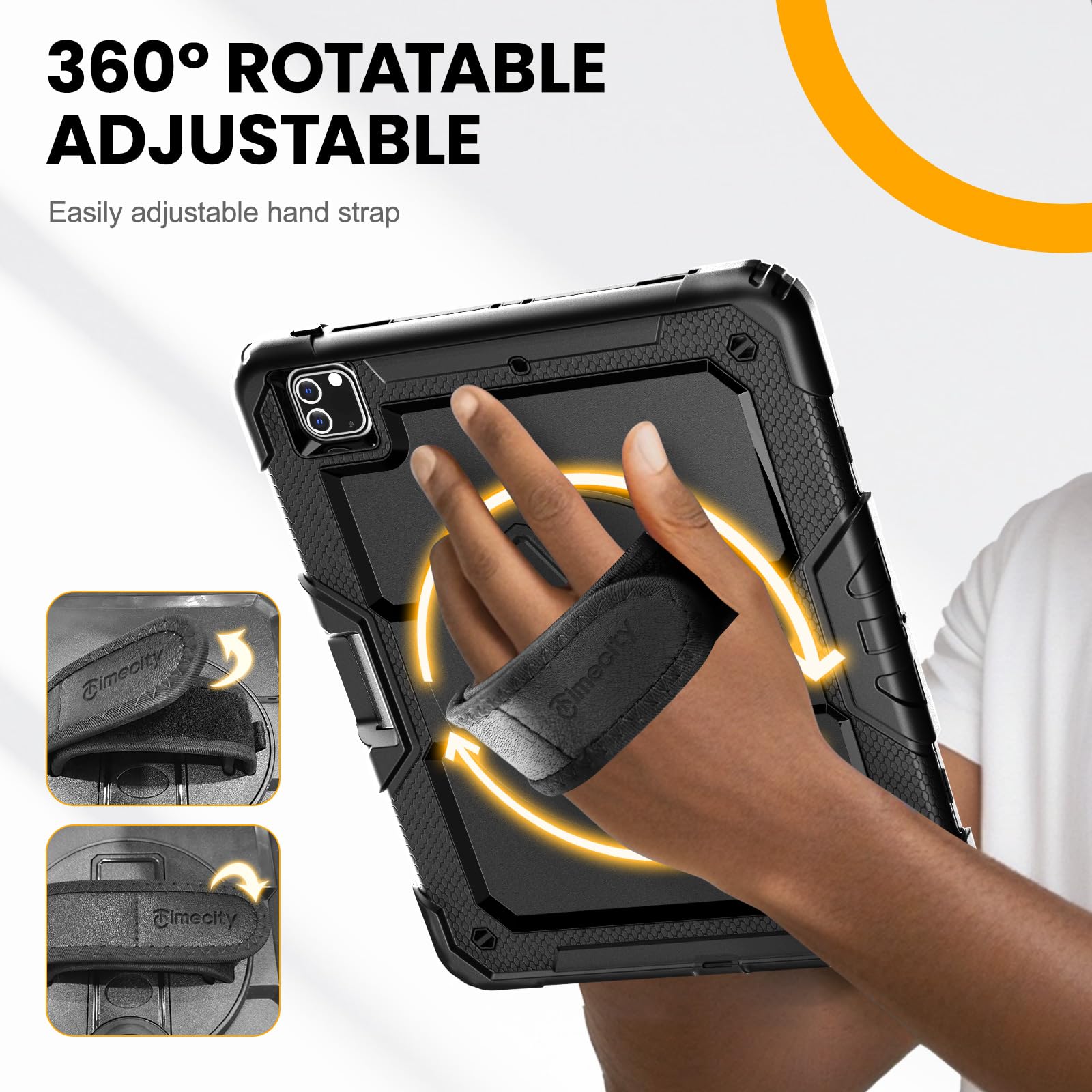 Timecity Protective Case for iPad Pro 12.9 inch