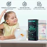 EASYTEST 9-in-1 Aquarium Test Strips 150 PCS Water Test Kit view 3