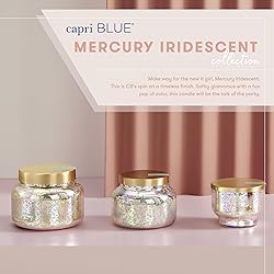 Capri Blue Mercury Iridescent Scented Candles for