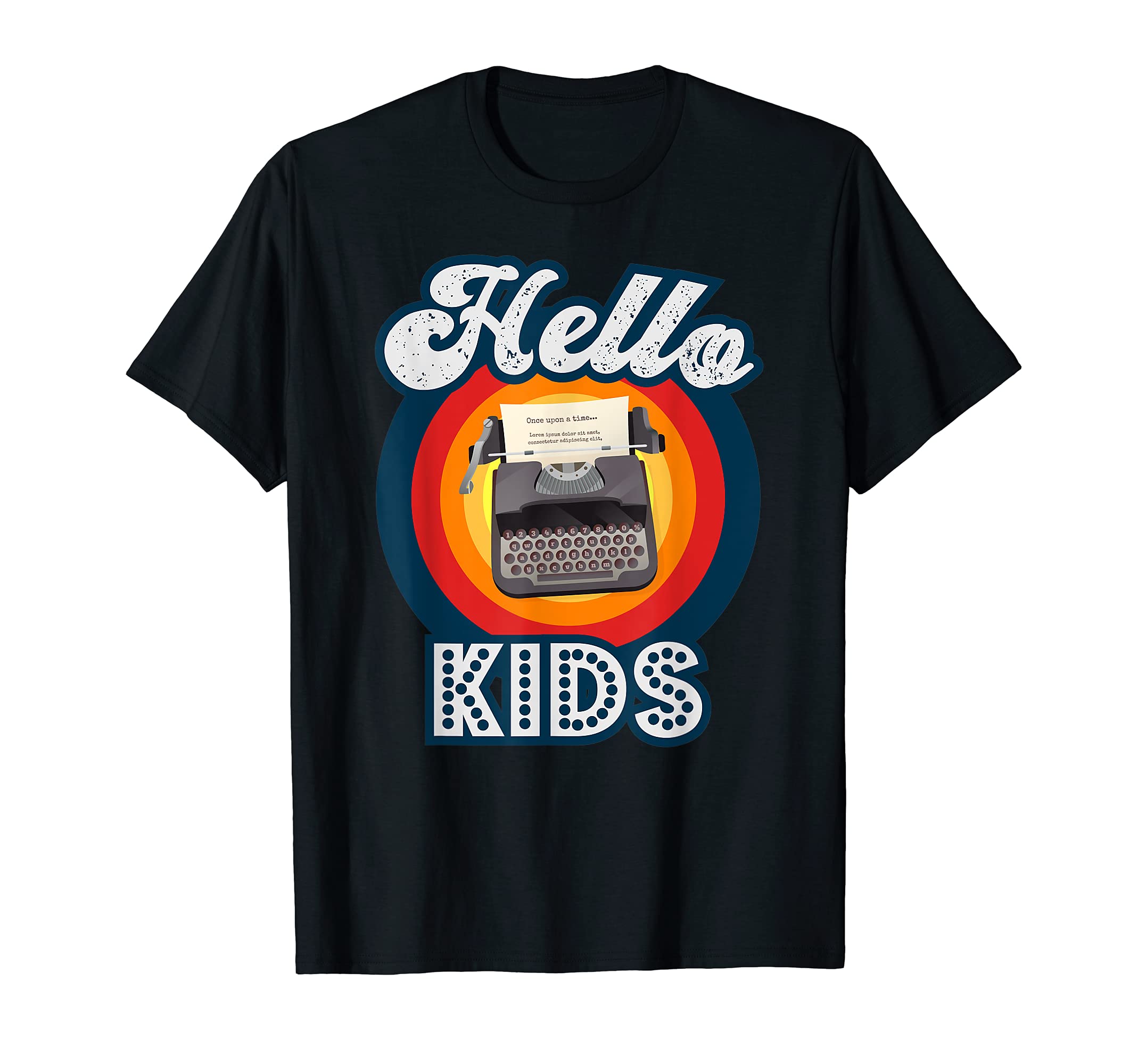 Retro Typewriter Vintage Old School - 80s 90s Typewriter T-Shirt