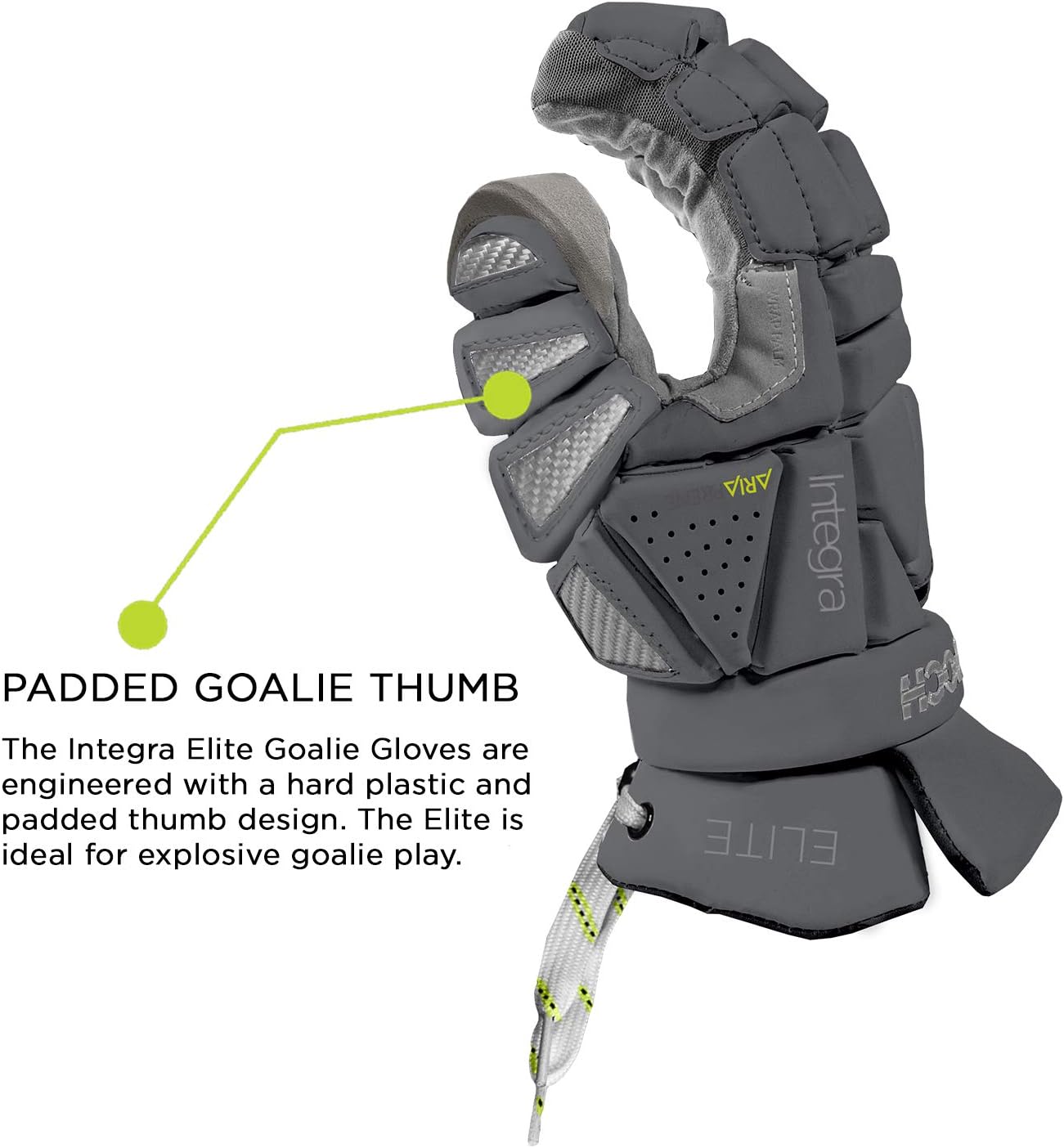 Epoch Integra Elite Goalie Lacrosse Gloves : Sports & Outdoors