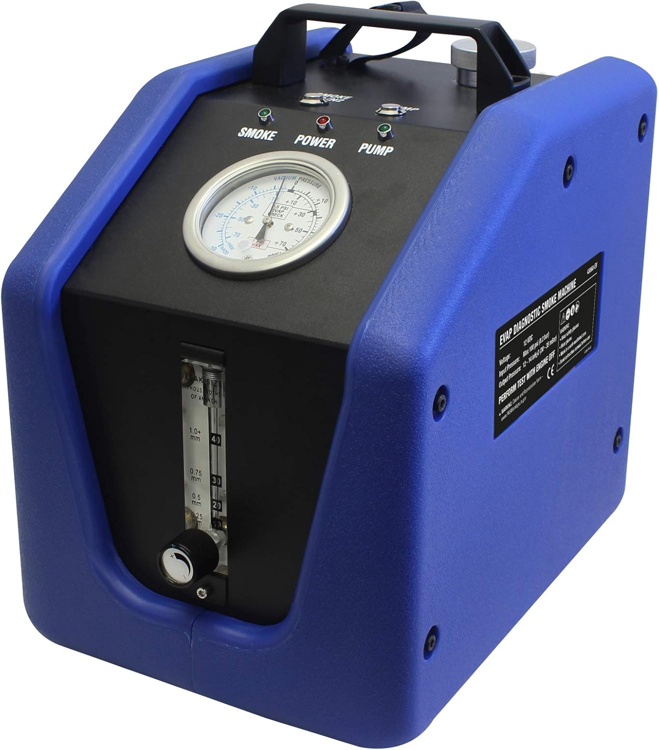 MASTERCOOL (43060-EV) EVAP Diagnostic Smoke Machine with Internal Compressor, Blue,Black: Automotive