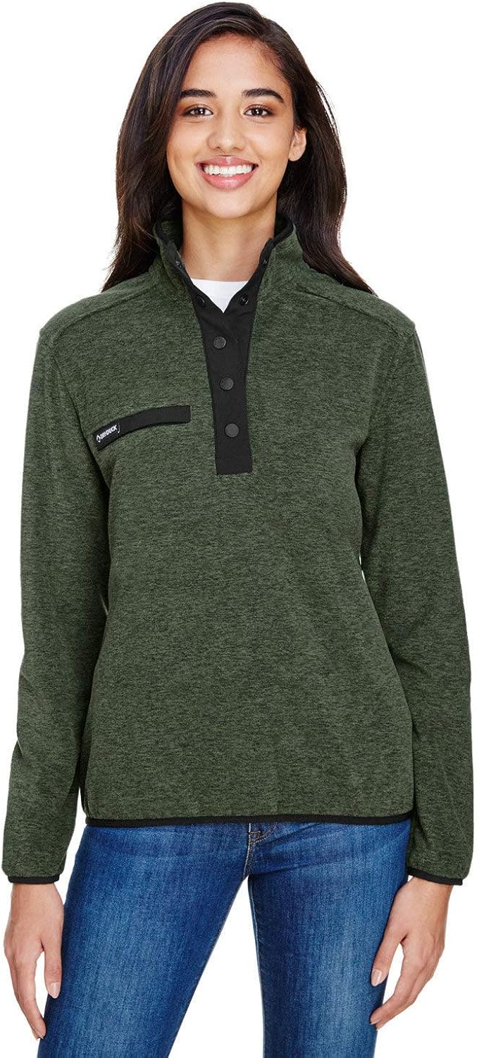 Amazon.com: DRI Duck - Women's Aspen Mountain Fleece Pullover - 9340: Clothing