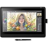 Wacom Cintiq 16 Drawing Tablet with Full HD 15.4-Inch Display Screen, 8192 Pressure Sensitive Pro Pen 2 Tilt Recognition, Com