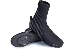 CXWXC Cycling Shoe Covers Cold Weather for Men Women - Waterproof Shoe Covers Winter Outdoor Sports - Rain Cycling Overshoes, Road/Mountain Bike Booties