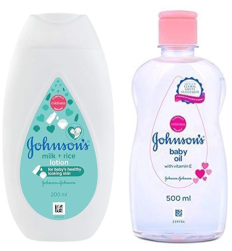 johnson baby lotion milk and rice