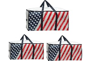 SOFTKISS 3 Pack Extra Large Heavy Duty Moving Bags - Waterproof Storage Bags With Zipper And Handles,Backpack Straps Strong Tote Bags For Clothes,Alternative To Moving Box, Handbags