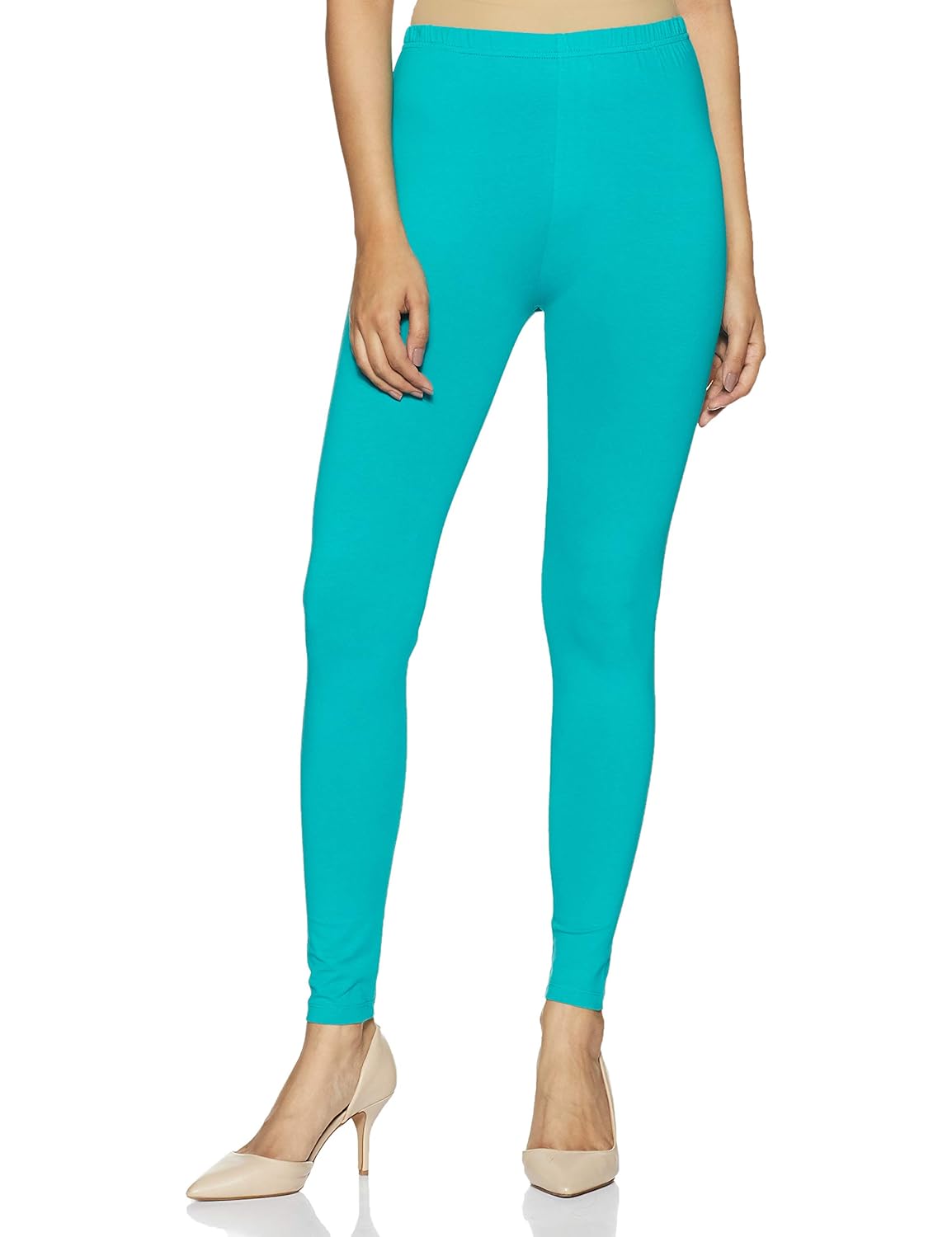 Buy People Women's Leggings (P1F121851921224_Blue_28) at Amazon.in