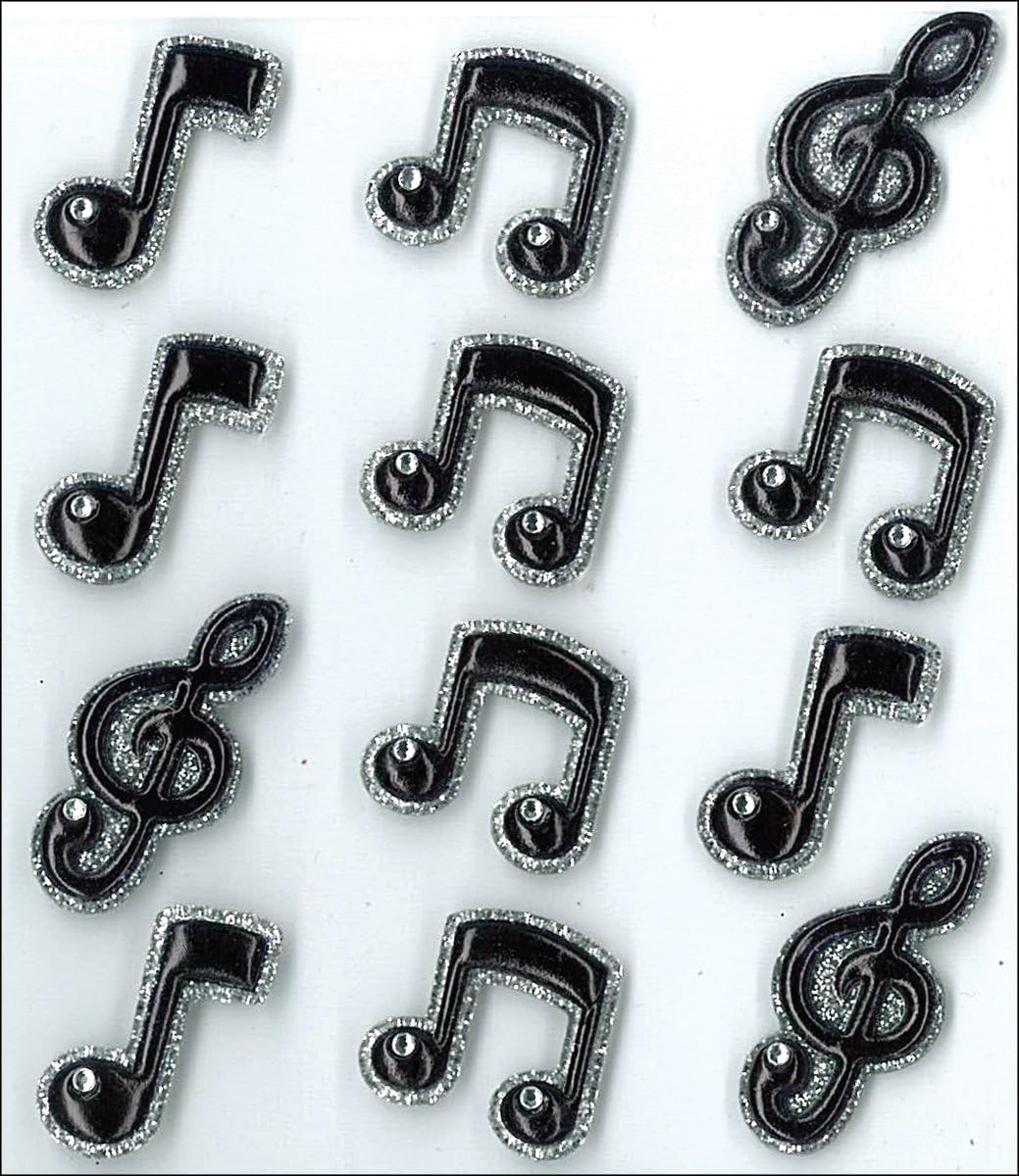 Jolee's Boutique 0015586890426 Music Notes CABOCHONS 50-20845, Other
