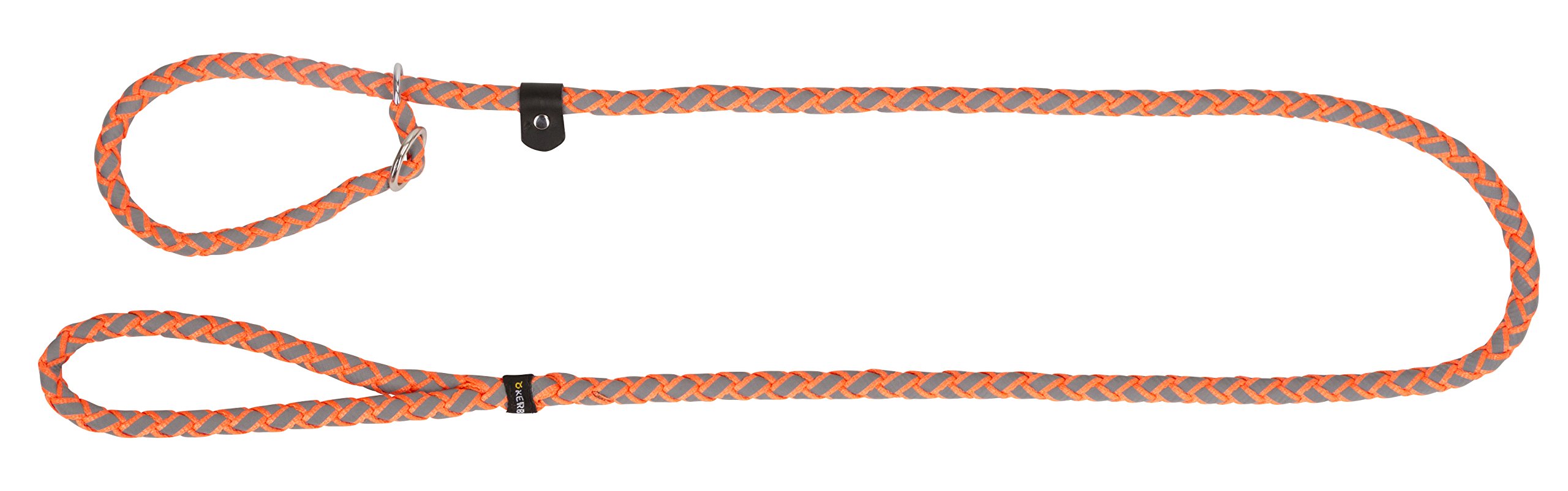 Kerbl Slip leash Maxi Safe 170cm x 12mm, neon orange
