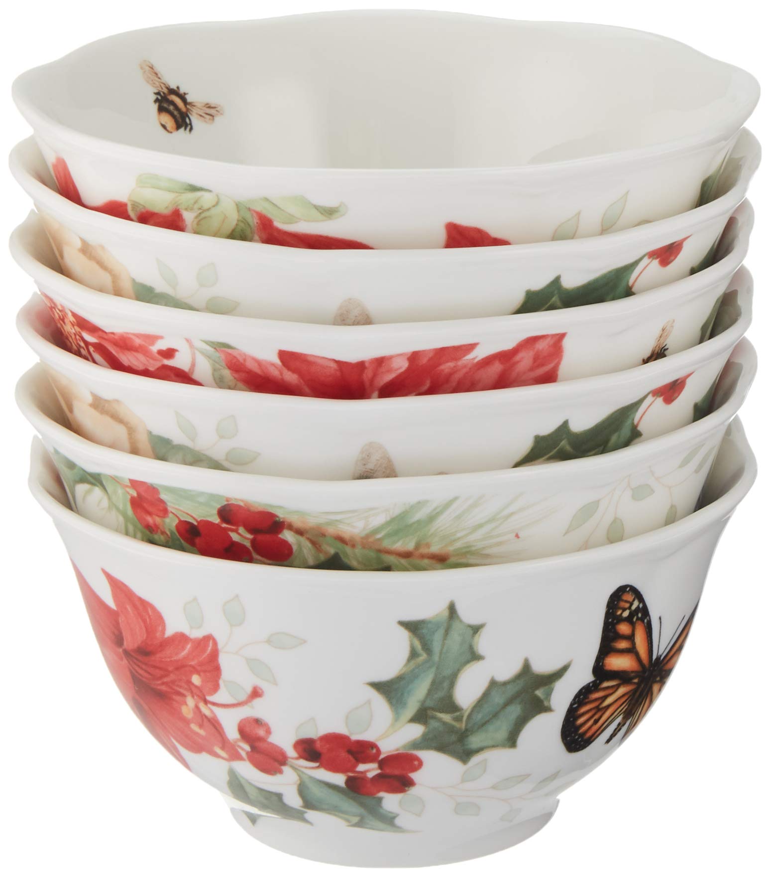 Lenox Butterfly Meadow Rice Bowl Set of 6