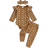 Baby Girl Fall Clothes Set Little Sister Lil Sis Long Sleeve Romper Pants Set Cute Infant Newborn Outfit 3 6 9 12 Months