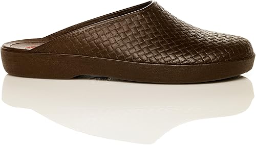mens brown clogs
