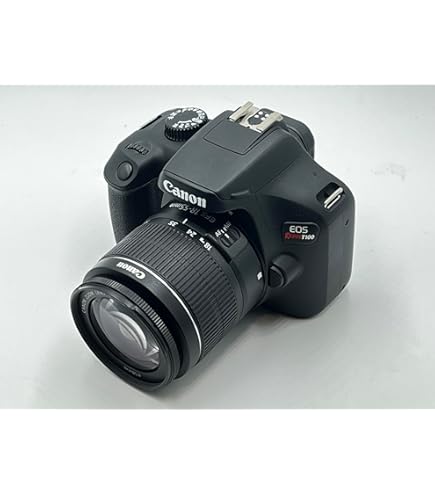 Canon EOS Rebel T3i 18 MP CMOS APS-C Sensor DIGIC 4 Processador de