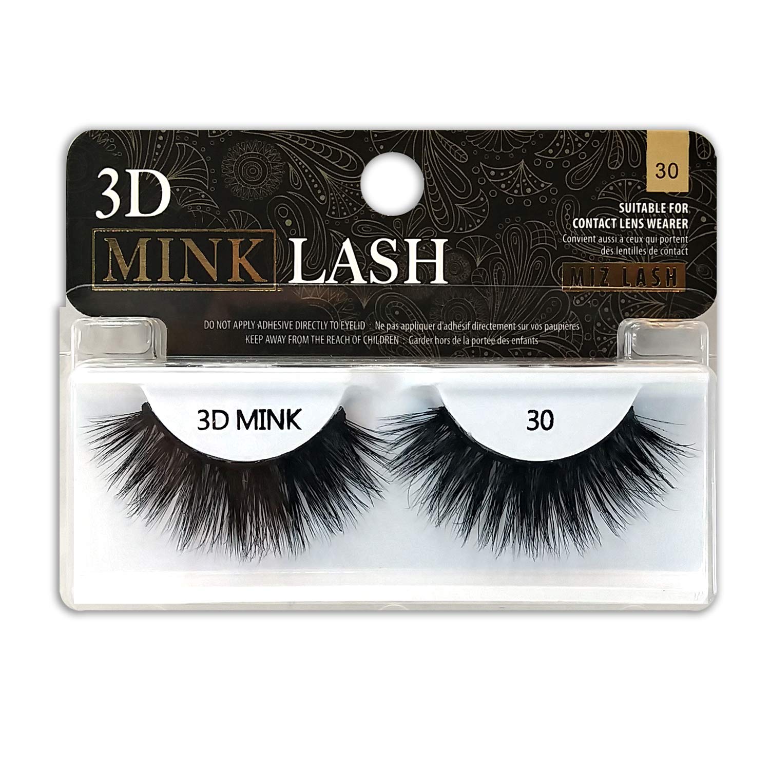 MIZ LASH 3D Mink Eyelashes 100 
