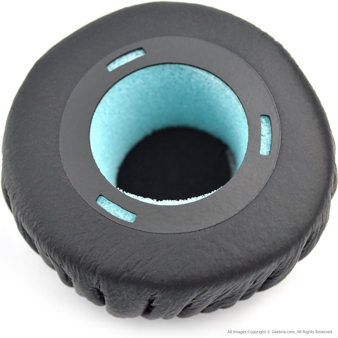 Geekria Replacement Ear Pads for SONY MDR-XB300 Headphones, Ear Cushions (Black) - Image 5