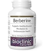 BioClinic Naturals Berberine 1000 mg per Serving (2 caps = 500 mg each) 90 Vegetarian Capsules, Supports Glucose Metabolism, 