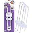 Dreambaby Sliding Cabinet Child Safety Locks - U Shaped for Knobs and Handles