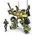 Transformers Generations Collaborative: G.I. Joe Mash-Up Bumblebee A.W.E. Striker & Lonzo “Stalker” Wilkinson Toys, Age 8 and
