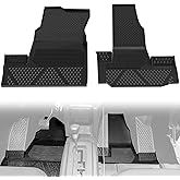XATVXUTV Front Floor Mats for Honda Talon 1000X-4 1000R-4 1000XS-4 (2022-2024) - TPE Non-Slip Floor Liner, All-Weather Protection Waterproof Slush Mats, Easy to Clean (2PCS)