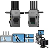 Accsoon CineView Master 4K Wireless SDI HDMI Transmitter&amp;Receiver, 4K60/1080p60, Tri-Band 8202ft Transmission 25ms LAT, 1 iOS+ 4 App Monitoring, Pair M7 Pro/M7H Pro Camera Monitor/SE 4K