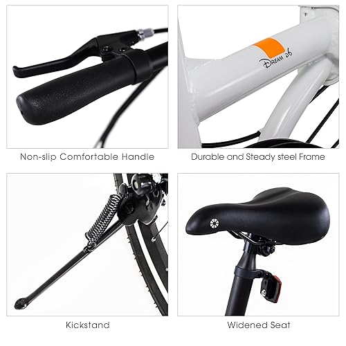 Dahon Dream D6 Bike with 6-Speed Gear System, Compact Rear