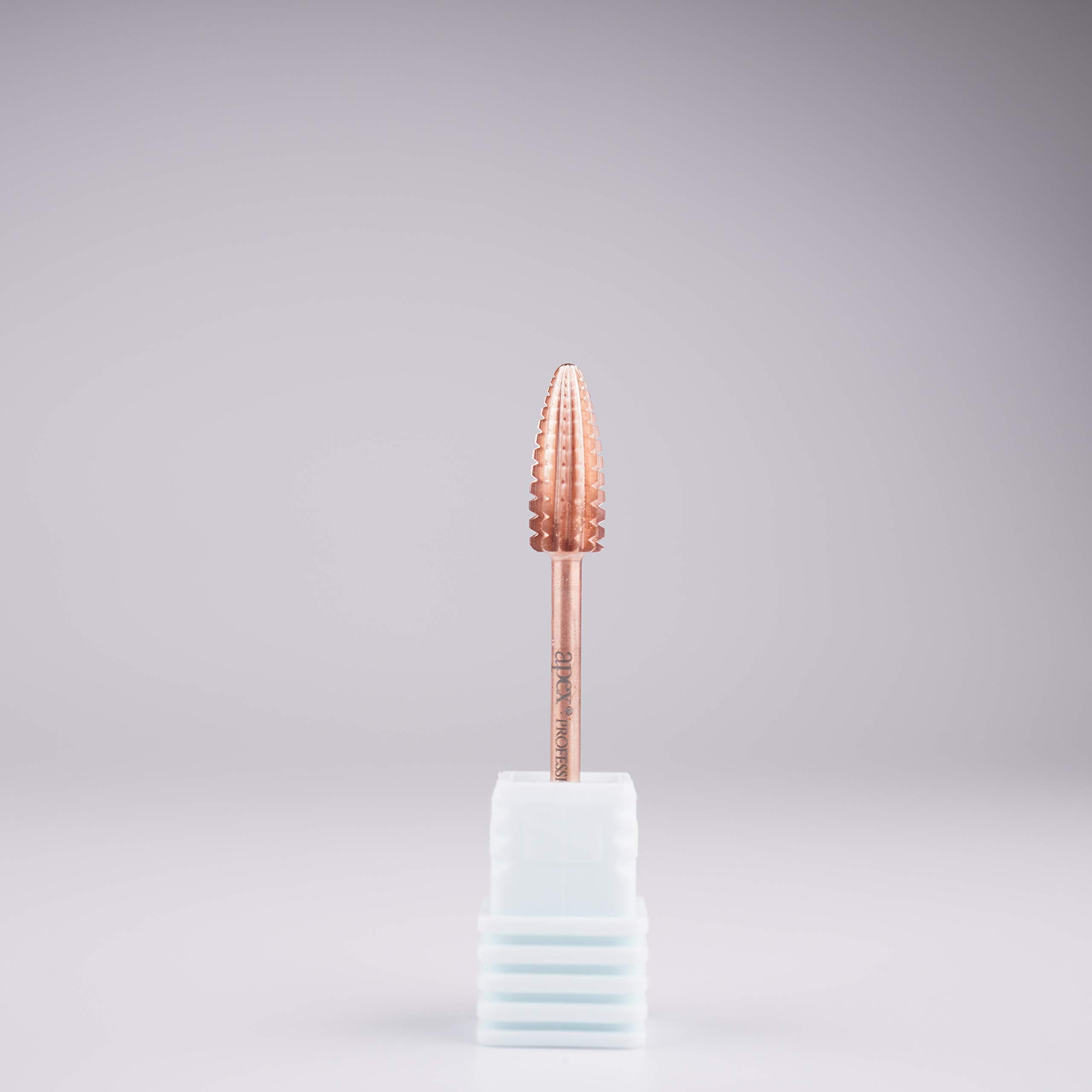 New* Apex® Professional Tungsten Carbide Electric Nail Drill Bit 3/32 inch, 2.35mm Shank for Gels, Acrylics, Nail Art, Manicure, Pedicure, Salon Professional Nails (Typhoon 2 Way) (Extra Coarse)