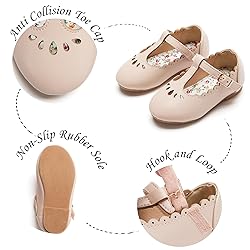 Tegeek Girls Toddler/Little Kid Mary Jane Flats