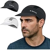 Hikenture Cycling Cap,Cooling Skull Cap Bike Hat with Sun Visor, Summer Breathable Helmet Liner Biking Cap for Men Women