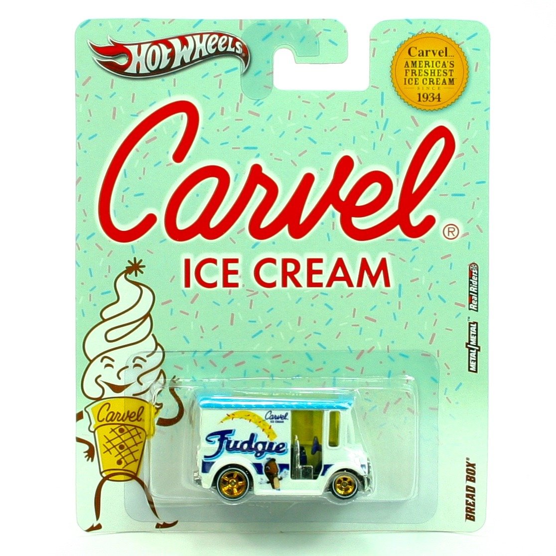 BREAD BOX * CARVEL ICE CREAM * Hot Wheels 2012 Nostalgia Series 1:64 Scale Die-Cast Vehicle