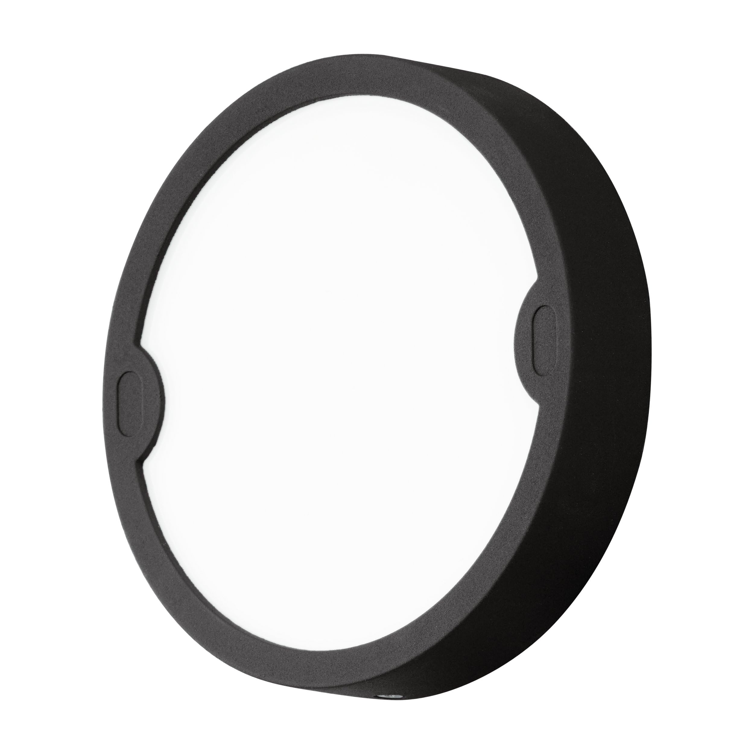 Eglo Alfena-R Wall/Ceiling Light, Die-Cast Aluminium, 10 W, White, Cast Aluminium Plastic, Charcoal 10W 240V