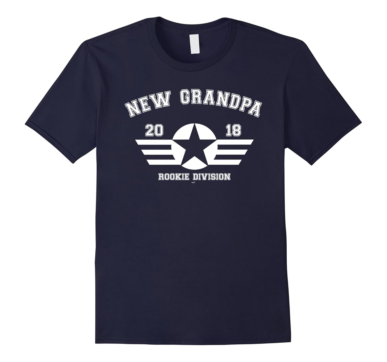 Mens New Grandpa 2018 gift t-shirt-ANZ