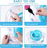flintronic Baby Swimming Pool Float Ring with Seat 6-36 Months view 5