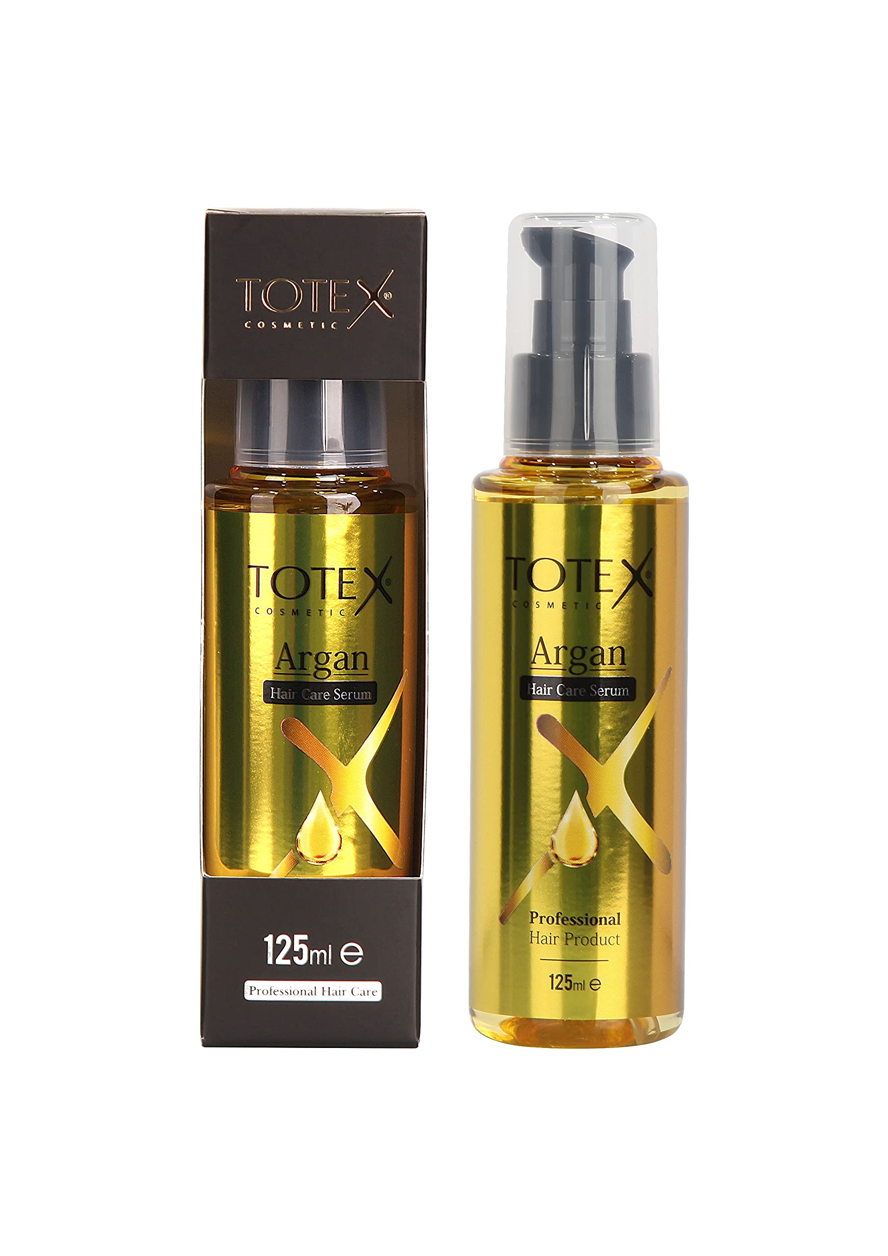 Argan Hair Serum Oil 125ml | Deep Repair & Nourishing Treatment for Dry & Damaged Hair | Anti-Frizz Shine Serum | Heat Protection & Split End Repair | Smooth & Silky Hair Care for Men & Women
