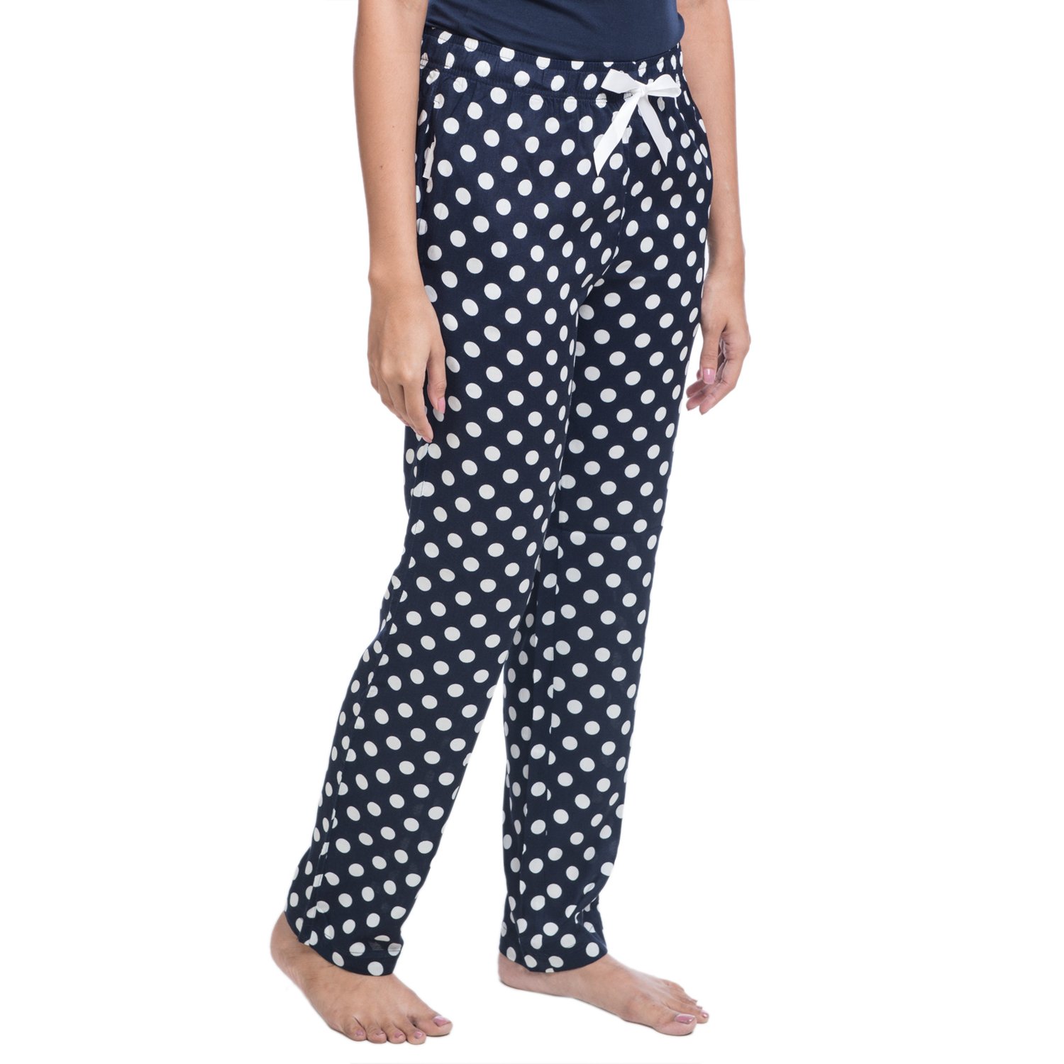 nite flite women's polka dot rayon pyjamas