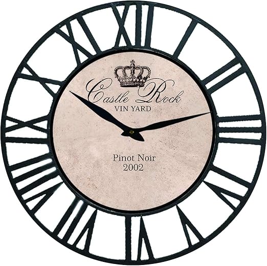 Ibobo Shop Reloj De Pared 40 6 Cm Diseno De Casa De Granja