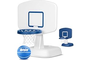 GoSports Splash Hoop Classic Swimming Pool Basketball Game - White
