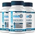 rize labs - Cognitive Complex - Cognitive Support Pills, Maximum Strength Supplement for Brain Focus, Mental Energy and Memory, Advanced Formula, Fast Acting Essential Blend for Adults (180 Capsules)