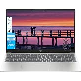 HP Premium 15.6" HD Touchscreen Laptop, 16GB, 512GB, Windows 11 Pro, i3 | 6-Core Processor, BrightView Display, Wi-Fi 6, Long Battery Life, Slim Portable Design, Ideal for Study &amp; Work, RK Bundle