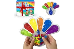 GYsomer Color Sorting Sensory Toys, Fine Motor Skills Toys for Toddlers, Montessori Toys Preschool Learning Activitie, Sensory Activity Toy for Kids 3+ and Adults
