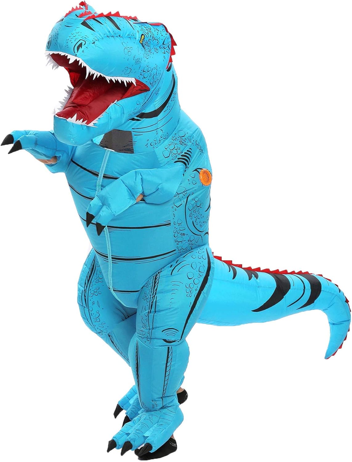 Inflatable trex costume (Blue Large) Amazon.co.uk Toys & Games