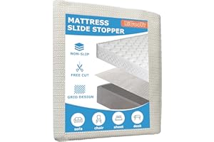 RICOOYV Non Slip Rug Pad Grippers - 5x6.5 Ft for Hardwood Floors, Mattress Slide Stopper Thick Carpet Pads Gripper for Tile Floors,Rug Grip for Area Rug,Sofa,Bed,Chair,Cushion Keep Your Rugs Safe and in Place